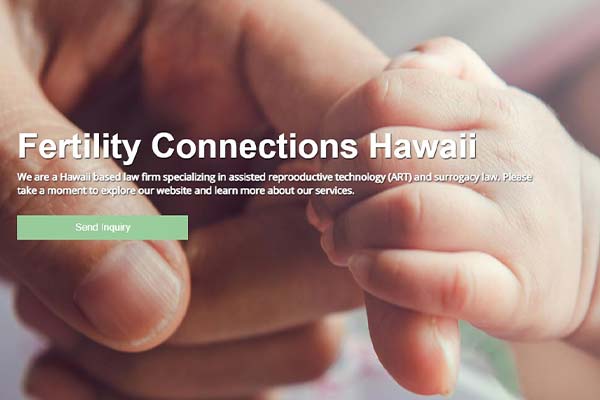 graphic for Fertility Connections Hawaii.